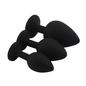 Toy of the Week: Gemstone Silicone Butt Plug Set