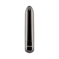 black chrome bullet vibrator that is rechargeable and waterproof