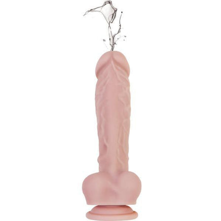 This vibrating dildo squirts