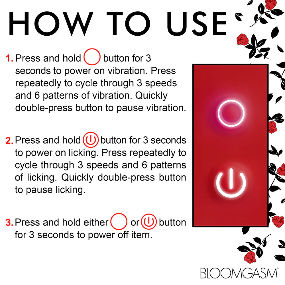 A Licking and Vibrating Rose Toy (it offers no suction) Vibrators.com A Licking and Vibrating Rose Toy (it offers no suction) Vibrators.com