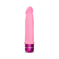 Pink silicone vibrator