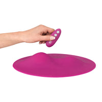 Vibepad ridable vibrator size shown