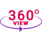 360 degree view of A Quiet, Strong, Waterproof Rabbit Vibrator