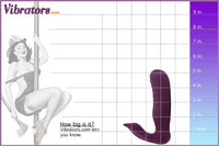 The "Velvet Hammer Vibrator" by Gender X - A Gender Neutral Thrusting Vibrator at Vibrators.com