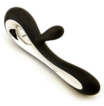 Lelo Soraya Vibrator - Black - With Free Lube! 