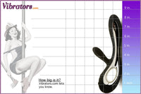 Lelo Soraya Vibrator - Black - With Free Lube!