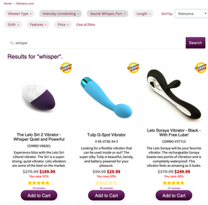 Looking for a Super Powerful and Super Quiet Vibrator? Here is our tip.