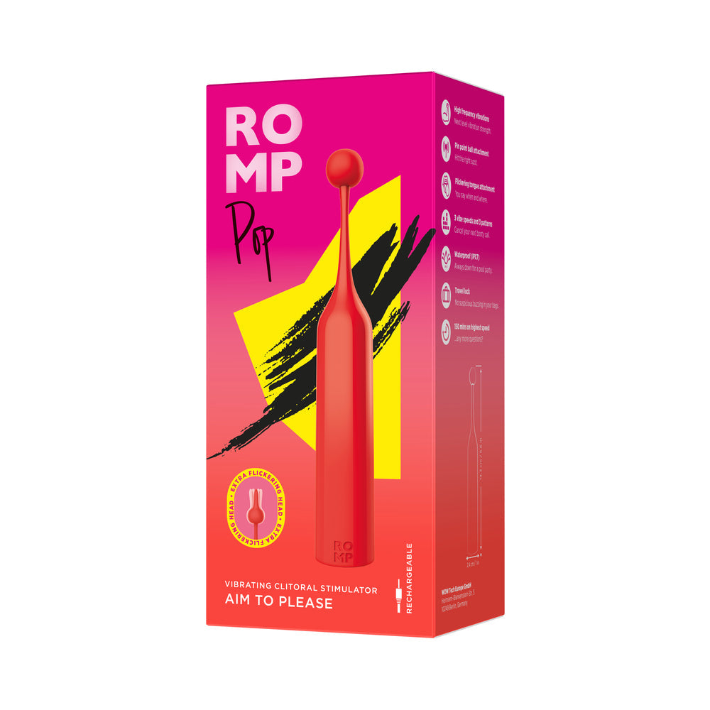The ROMP Pop - Pinpoint Clitoral Vibrator Vibrators.com The ROMP Pop - Pinpoint Clitoral Vibrator Vibrators.com