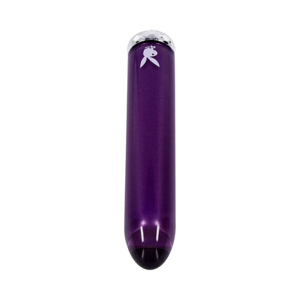 glass vibrator in purple