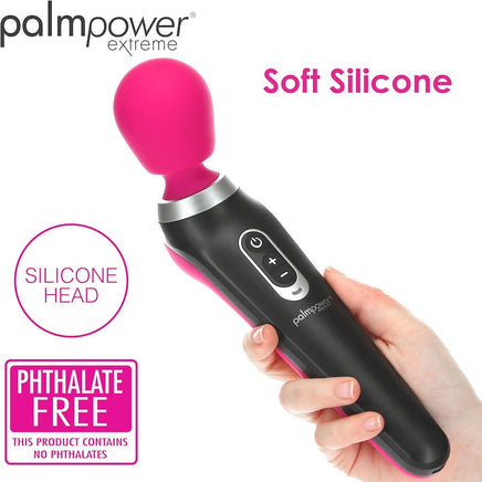 diagram of the palm power extreme vibrator wand