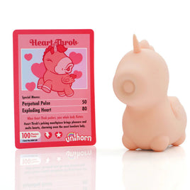 The Heart Throb Vibrator - A Cute Unicorn Vibrator