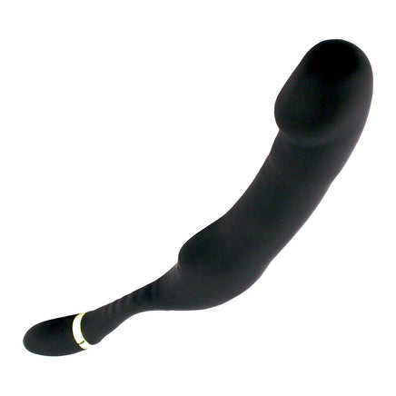 Black and Gold Come Hither Dual Motor Vibe at Vibrators.com