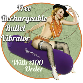 Free rechargeable vibrator