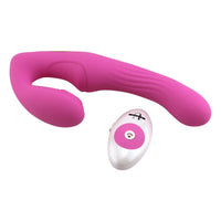 Powerful vibrating strap on