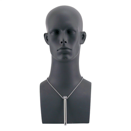 Silver Vibe Necklace - A Beautiful Vibrator and Necklace at Vibrators.com