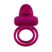 Clit Flicking Dual Ring at Vibrators dot com 