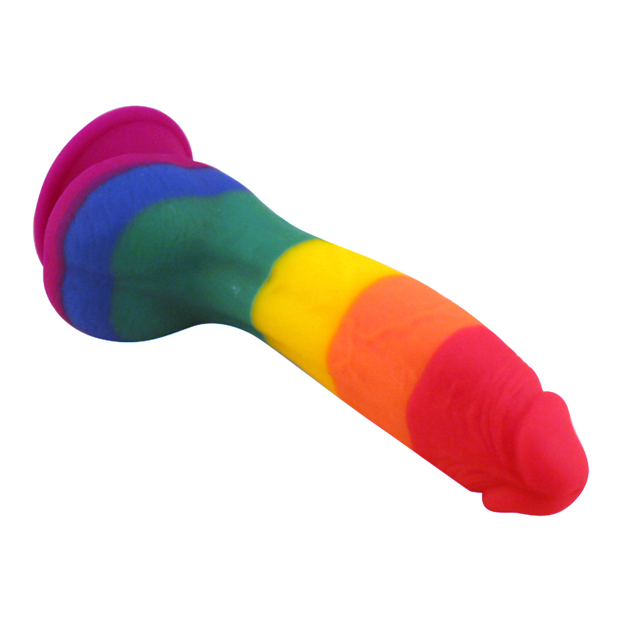 Colors Pride 6" Dong | Rainbow Dildo | Silicone | Vibrators.com Colors Pride 6" Dong | Rainbow Dildo | Silicone | Vibrators.com