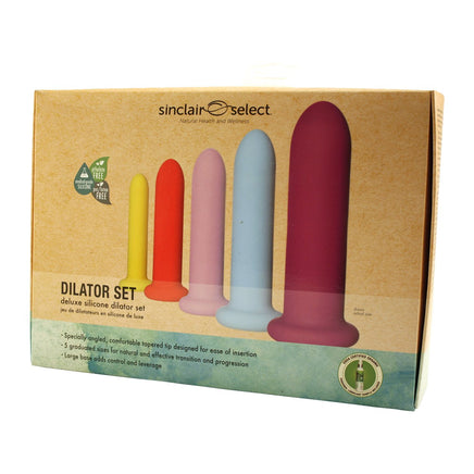 Silicone Vaginal Dilator Set - 5 Dilators 