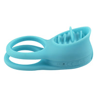 Teasing Tongue Double Cock Ring at Vibrators.com