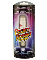 Pocket Rocket Vibrator - White 
