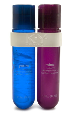 KY Yours + Mine Couples Lubricants 